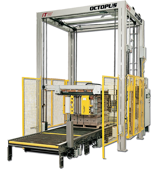 Pallet Stretch Wrapper Equipment Post Production Automation